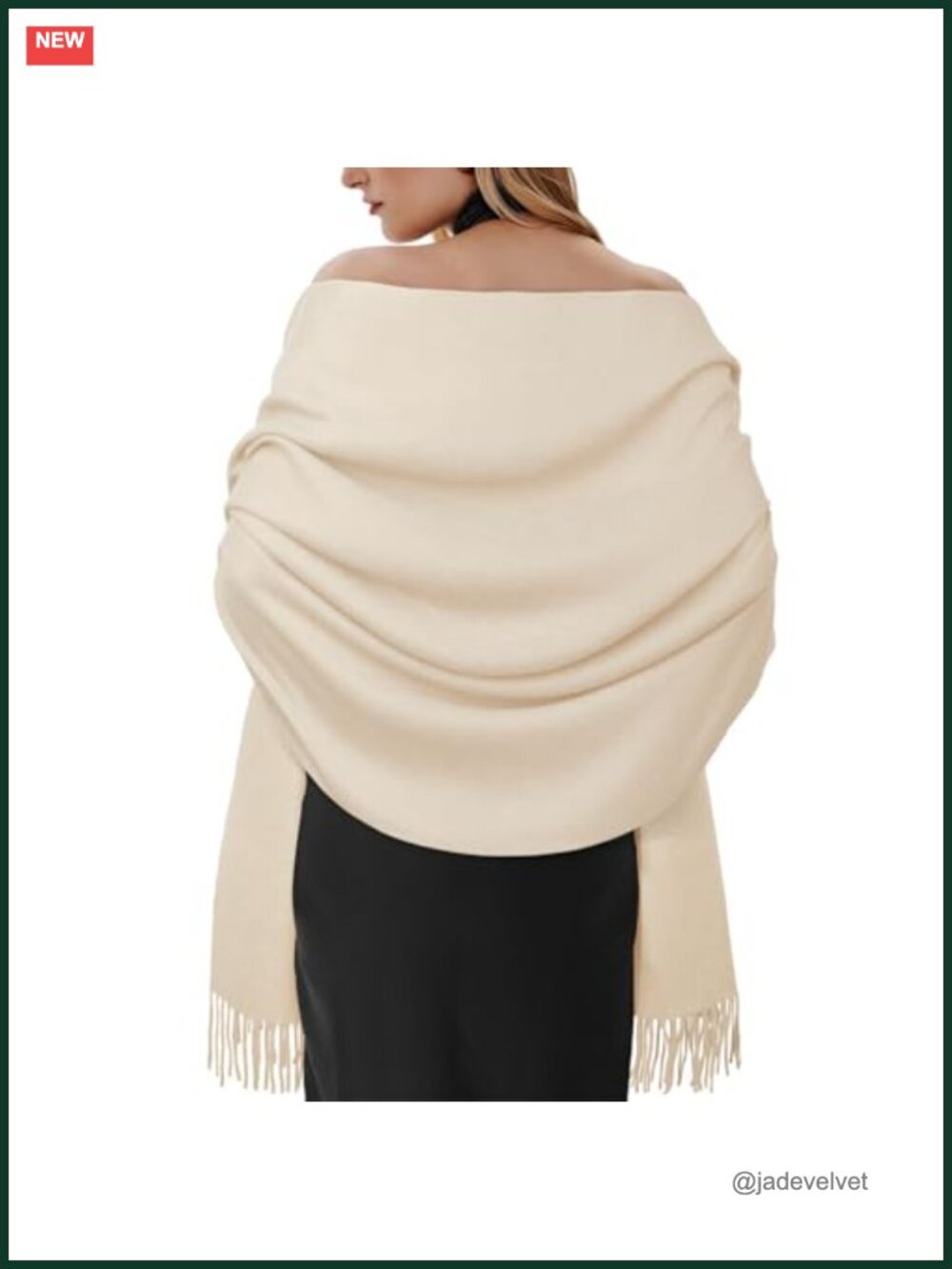 Pashmina Shawls and Wraps for Women - Silk Soft, Large Size, Versatile